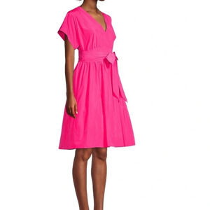 Lilly Pulitzer Classic Preppy Pink Fit & Flare Party Event Dress - NWT - Size 2